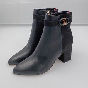 Tommy Hilfiger, Black Boot, Women's Size 8